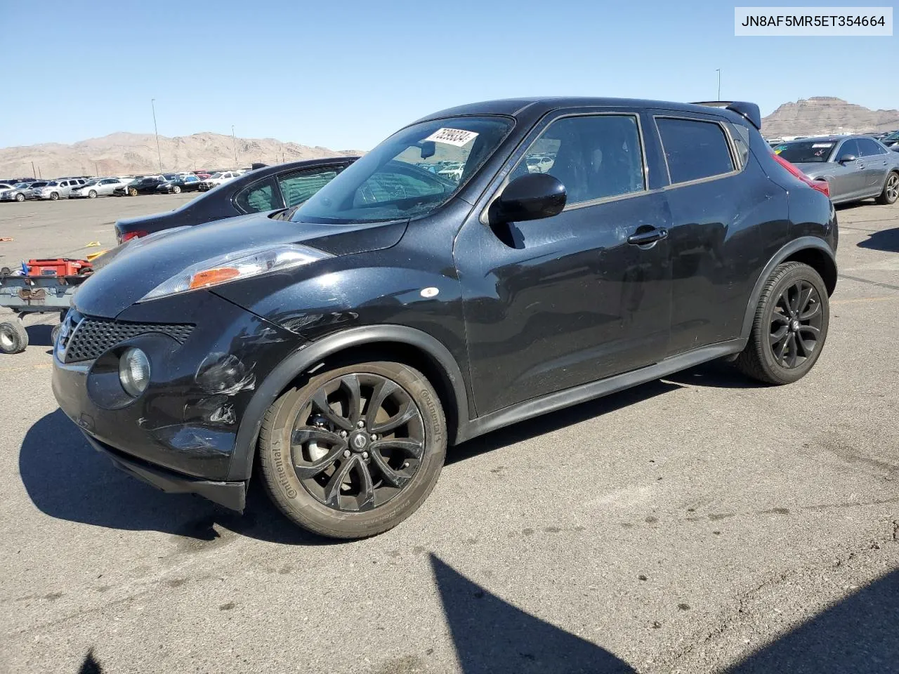 2014 Nissan Juke S VIN: JN8AF5MR5ET354664 Lot: 75299334