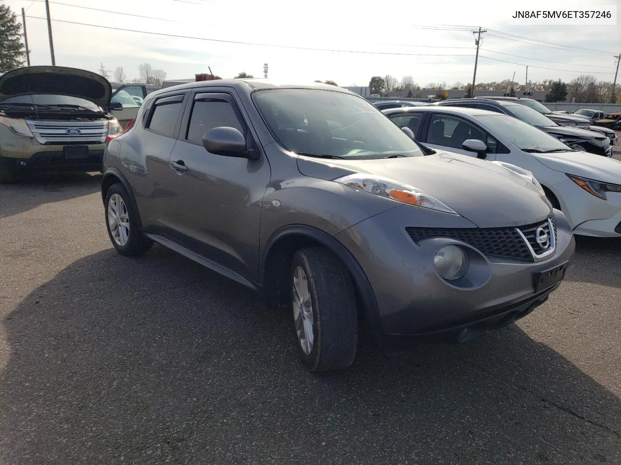 2014 Nissan Juke S VIN: JN8AF5MV6ET357246 Lot: 77284424