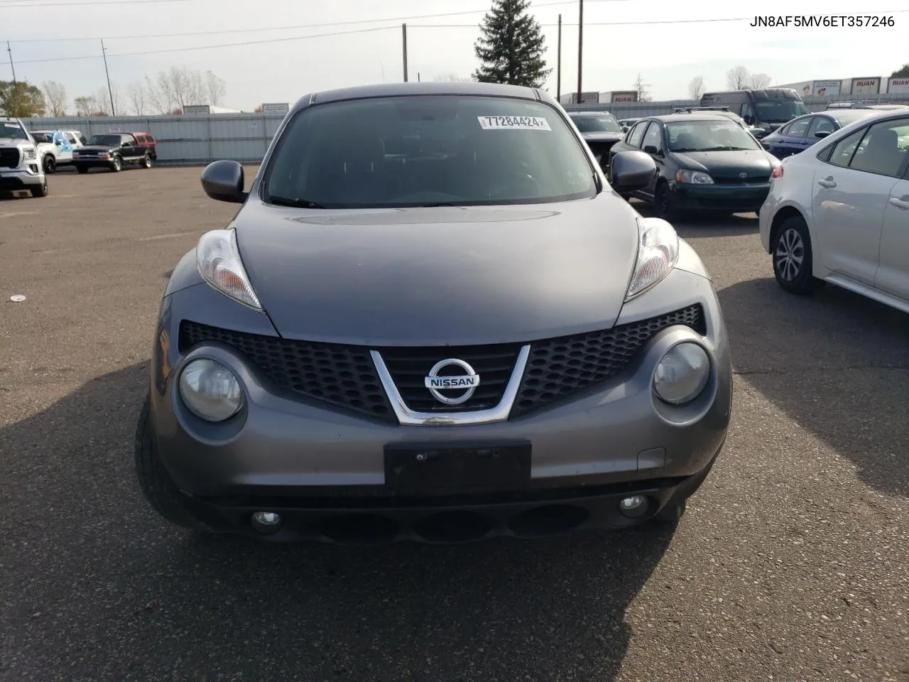 2014 Nissan Juke S VIN: JN8AF5MV6ET357246 Lot: 77284424