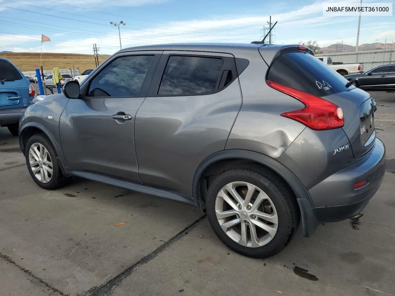 2014 Nissan Juke S VIN: JN8AF5MV5ET361000 Lot: 77676514