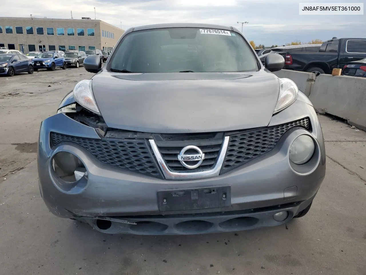 2014 Nissan Juke S VIN: JN8AF5MV5ET361000 Lot: 77676514