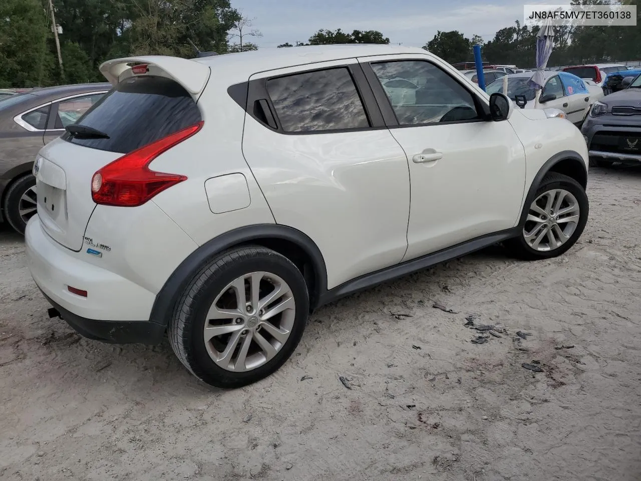 2014 Nissan Juke S VIN: JN8AF5MV7ET360138 Lot: 77845244