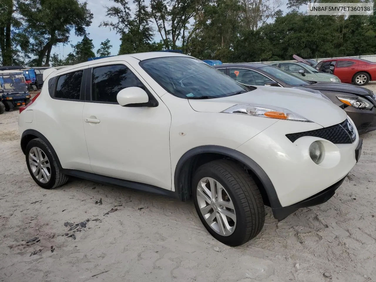 2014 Nissan Juke S VIN: JN8AF5MV7ET360138 Lot: 77845244