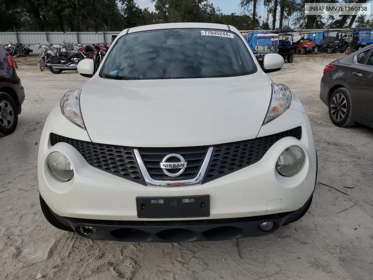 2014 Nissan Juke S VIN: JN8AF5MV7ET360138 Lot: 77845244