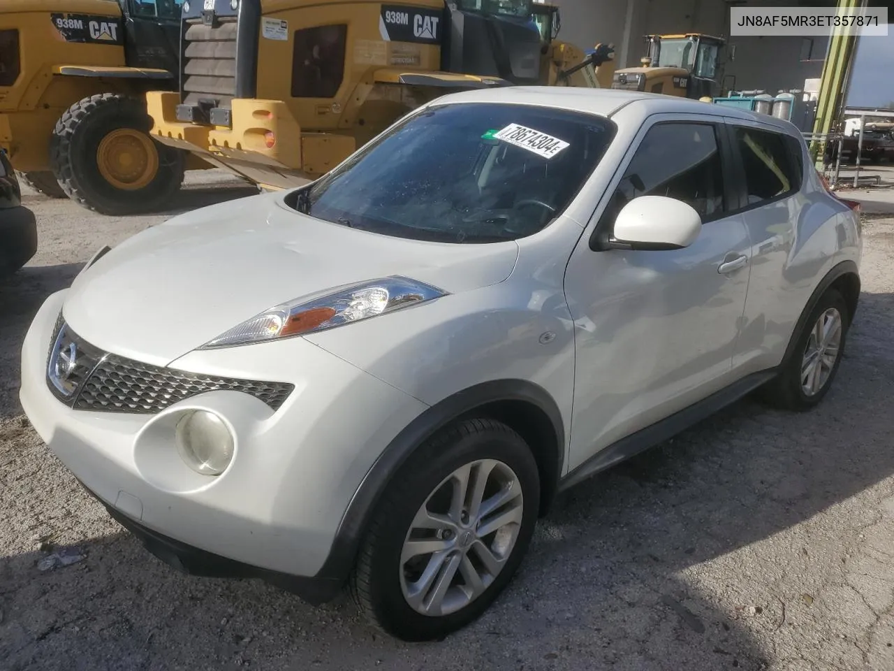 2014 Nissan Juke S VIN: JN8AF5MR3ET357871 Lot: 78674304