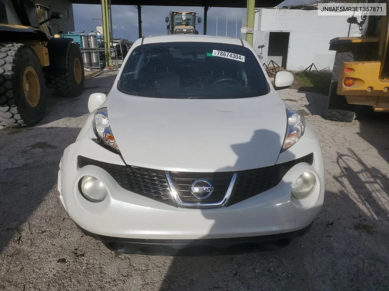 2014 Nissan Juke S VIN: JN8AF5MR3ET357871 Lot: 78674304