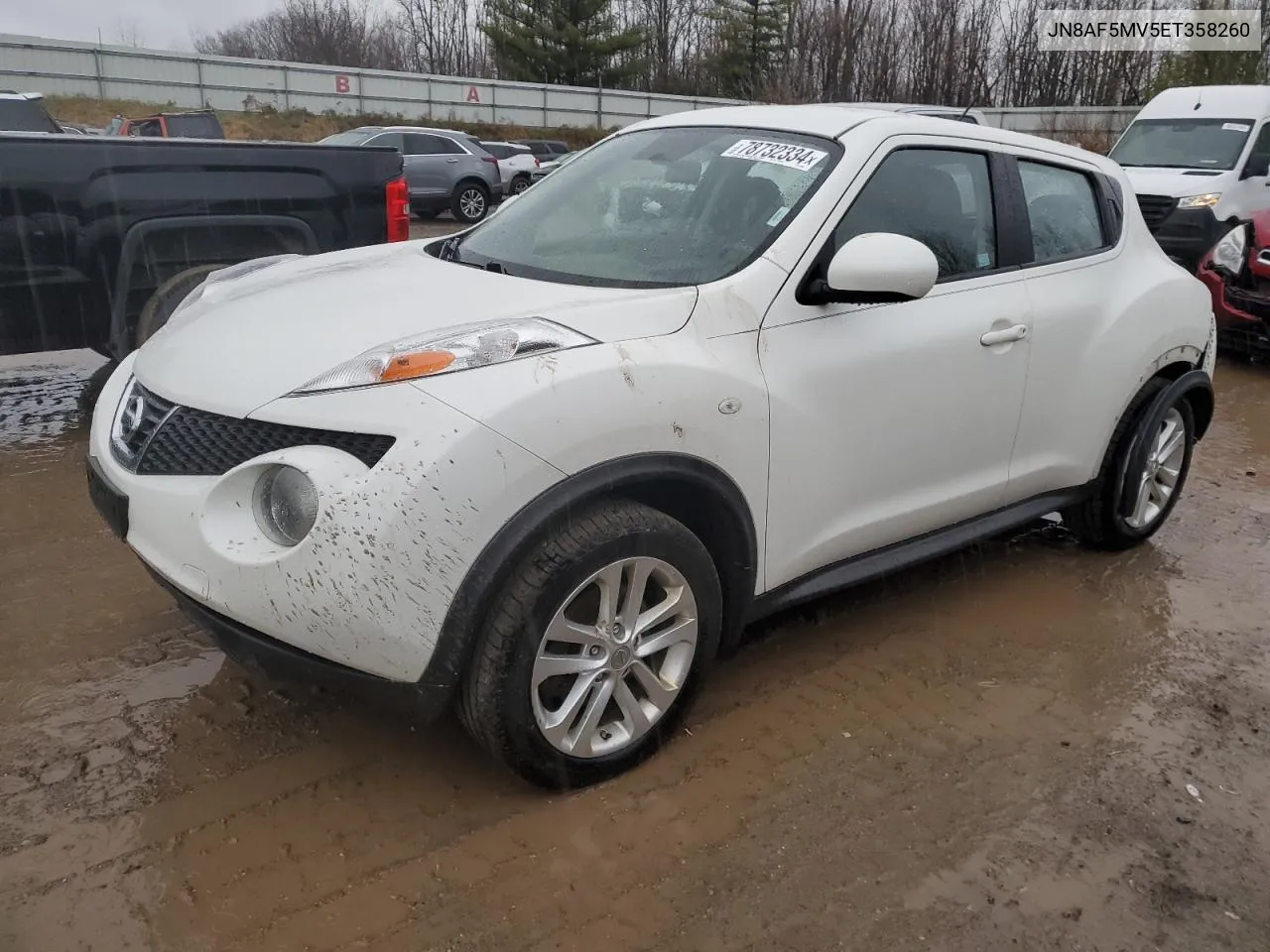 2014 Nissan Juke S VIN: JN8AF5MV5ET358260 Lot: 78732334