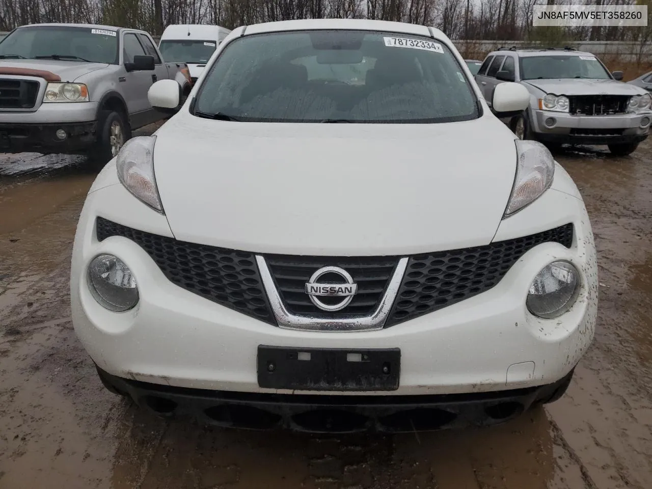 2014 Nissan Juke S VIN: JN8AF5MV5ET358260 Lot: 78732334