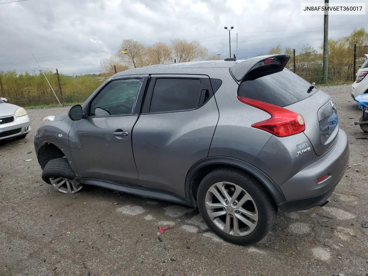 2014 Nissan Juke S VIN: JN8AF5MV6ET360017 Lot: 78751714