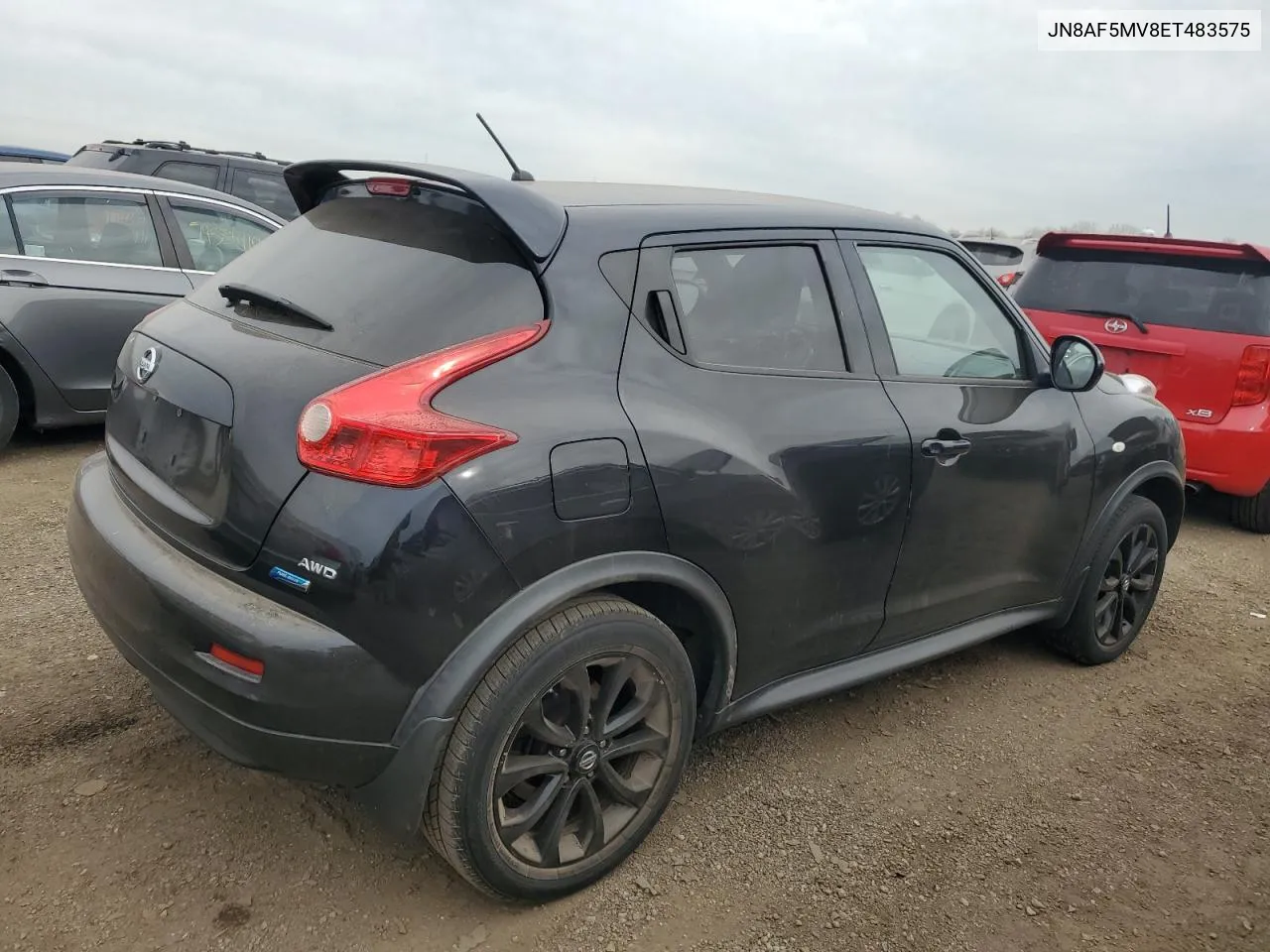 2014 Nissan Juke S VIN: JN8AF5MV8ET483575 Lot: 80053874