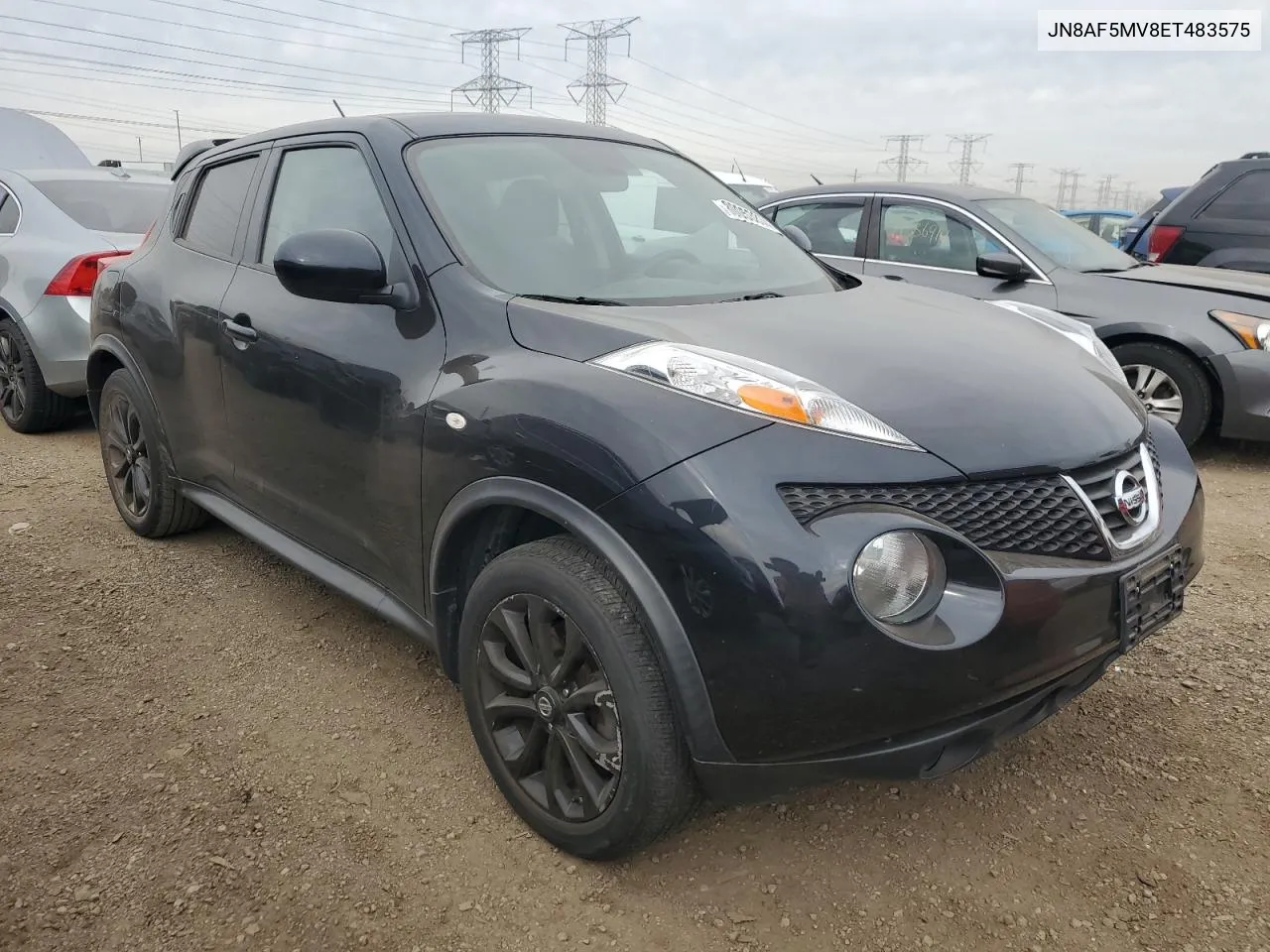 2014 Nissan Juke S VIN: JN8AF5MV8ET483575 Lot: 80053874