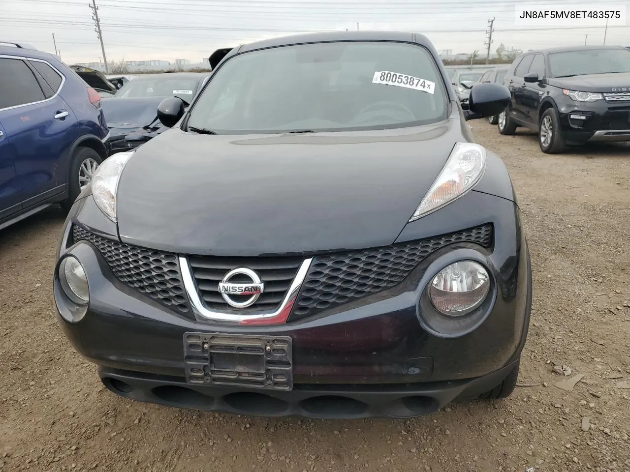 2014 Nissan Juke S VIN: JN8AF5MV8ET483575 Lot: 80053874