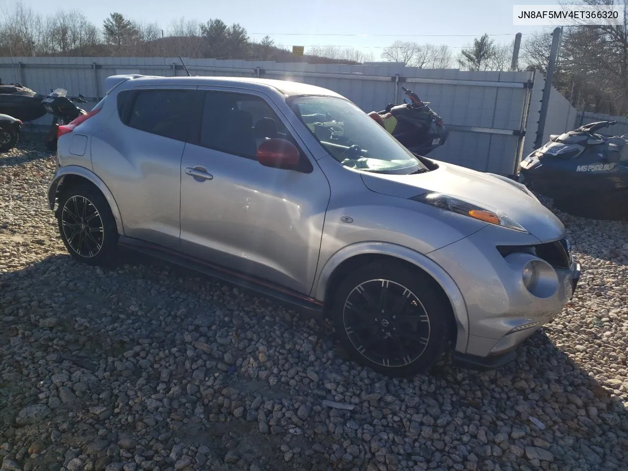 2014 Nissan Juke S VIN: JN8AF5MV4ET366320 Lot: 80190184