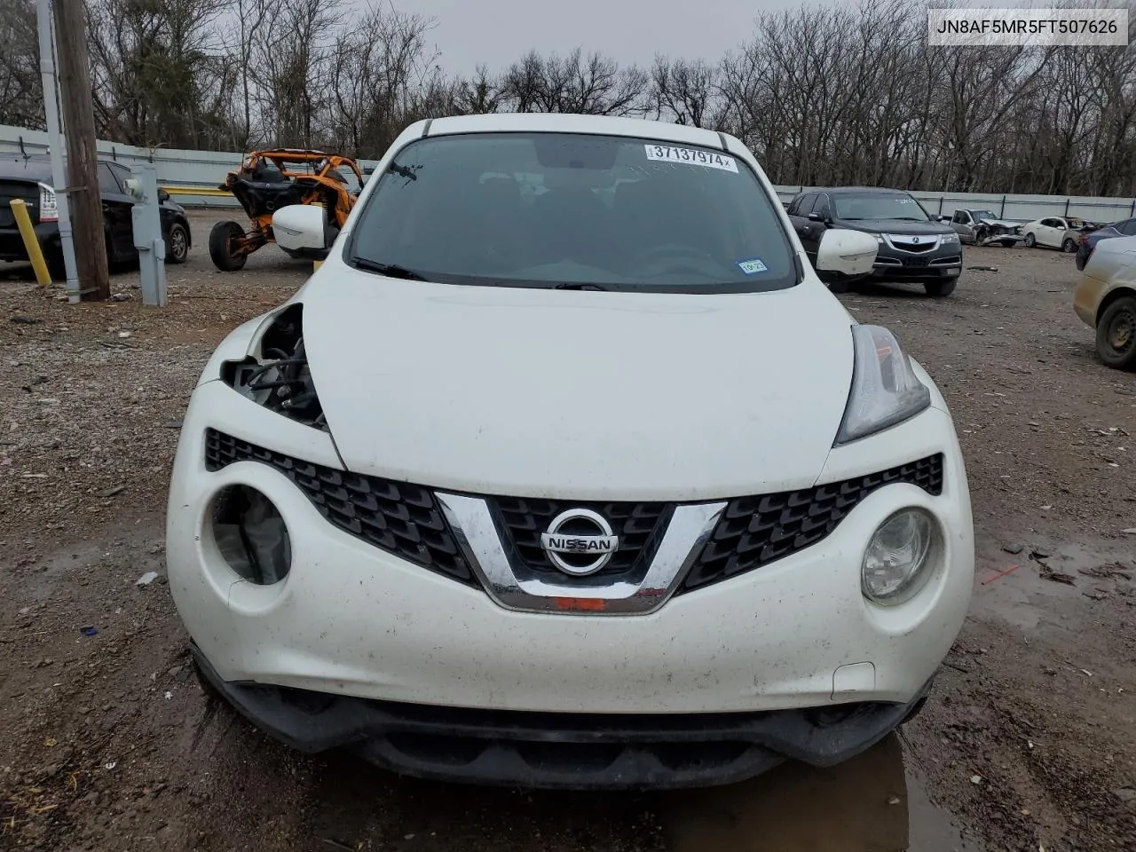 2015 Nissan Juke S VIN: JN8AF5MR5FT507626 Lot: 37137974