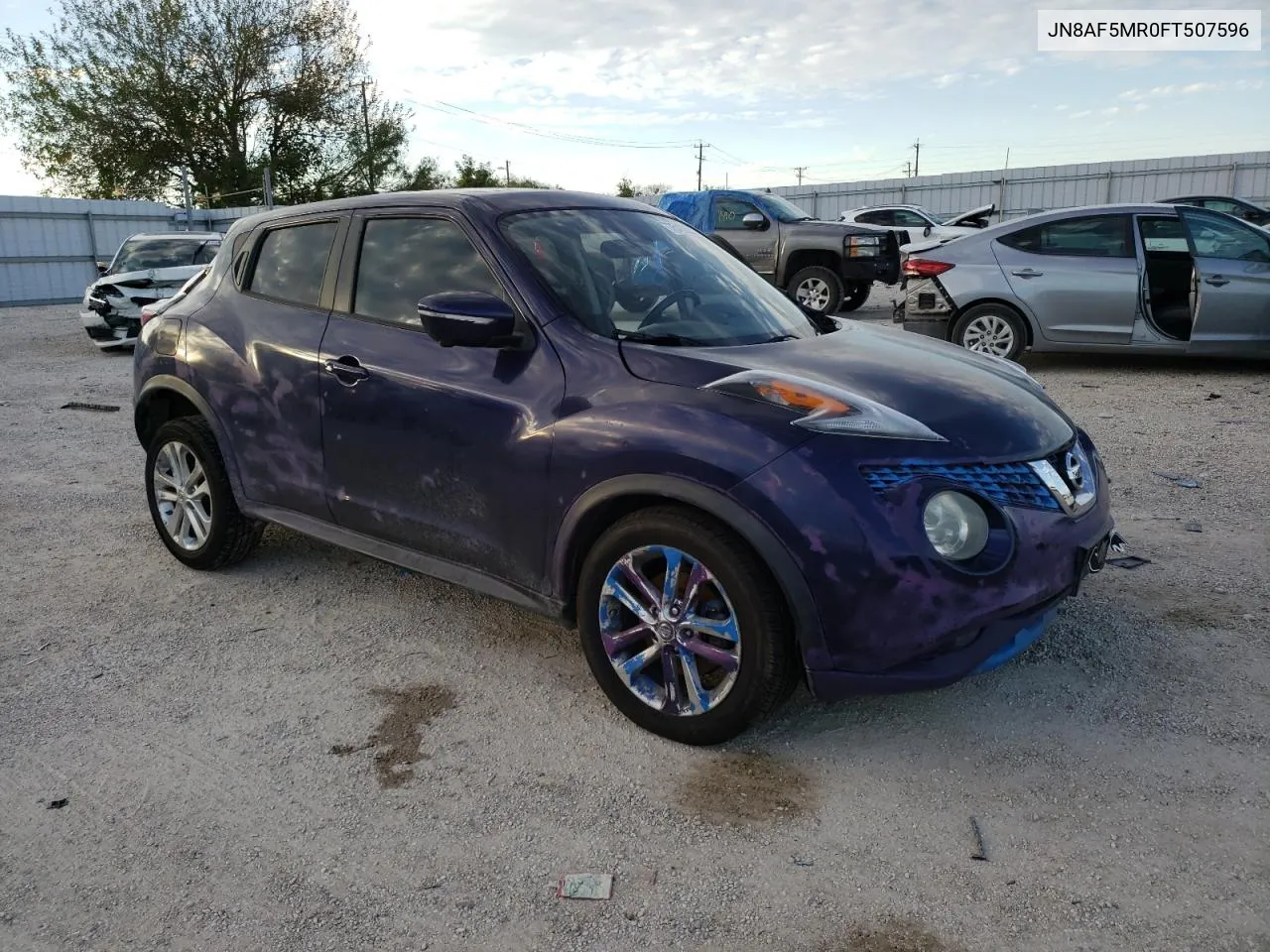 2015 Nissan Juke S VIN: JN8AF5MR0FT507596 Lot: 52845794