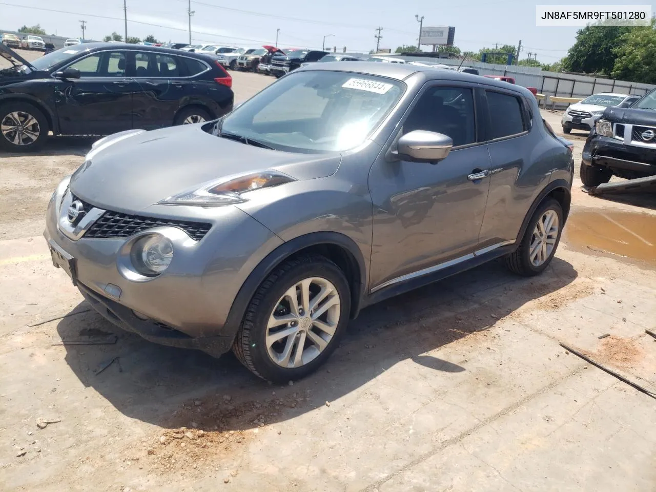 2015 Nissan Juke S VIN: JN8AF5MR9FT501280 Lot: 55966844