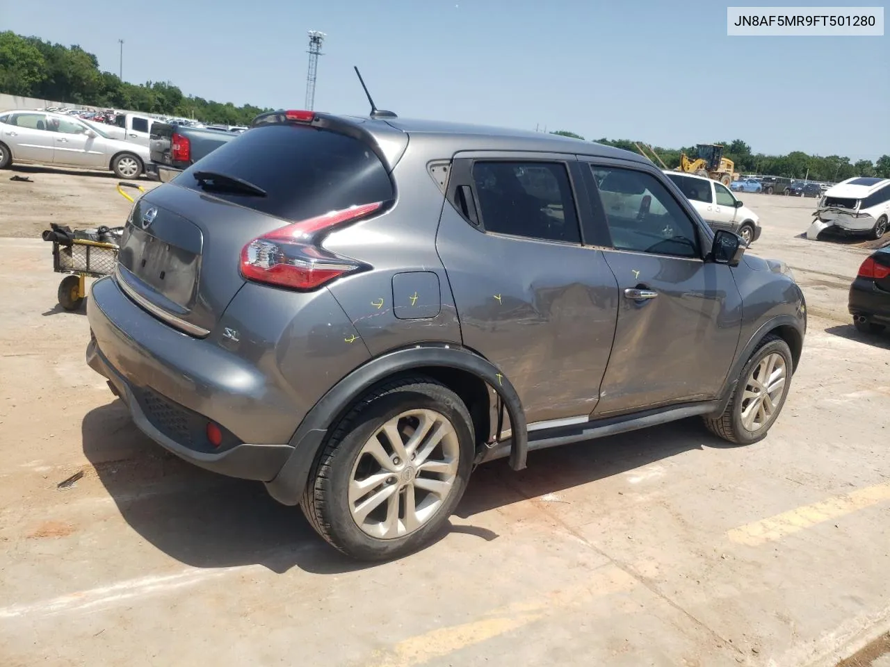 2015 Nissan Juke S VIN: JN8AF5MR9FT501280 Lot: 55966844