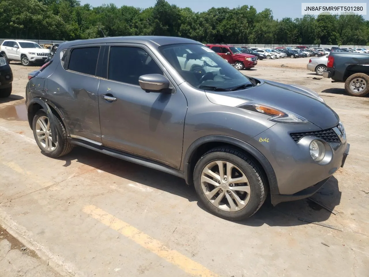 2015 Nissan Juke S VIN: JN8AF5MR9FT501280 Lot: 55966844