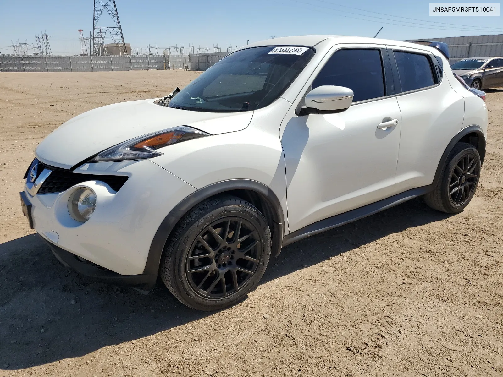 2015 Nissan Juke S VIN: JN8AF5MR3FT510041 Lot: 61355794