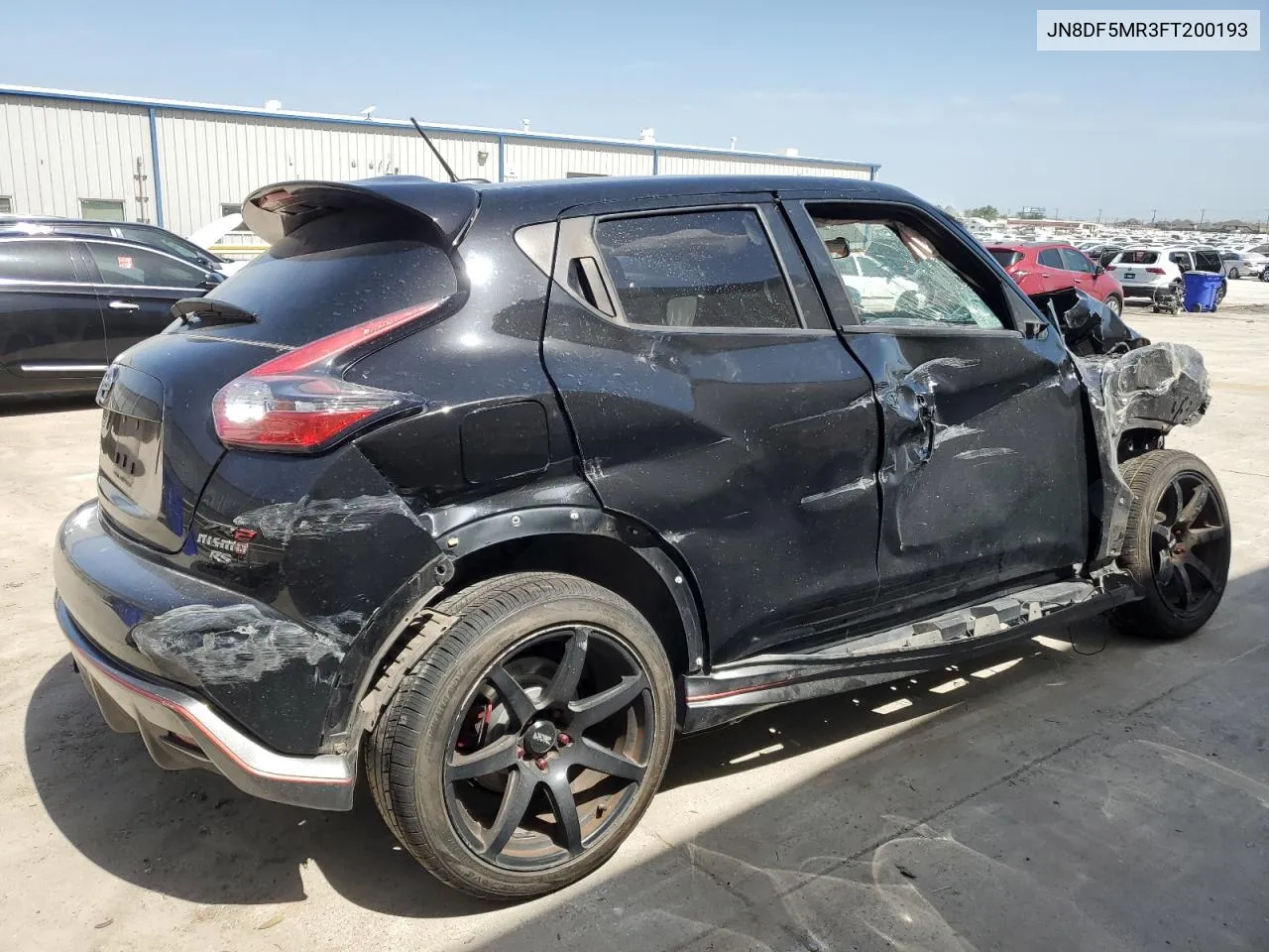 2015 Nissan Juke Nismo Rs VIN: JN8DF5MR3FT200193 Lot: 61615594