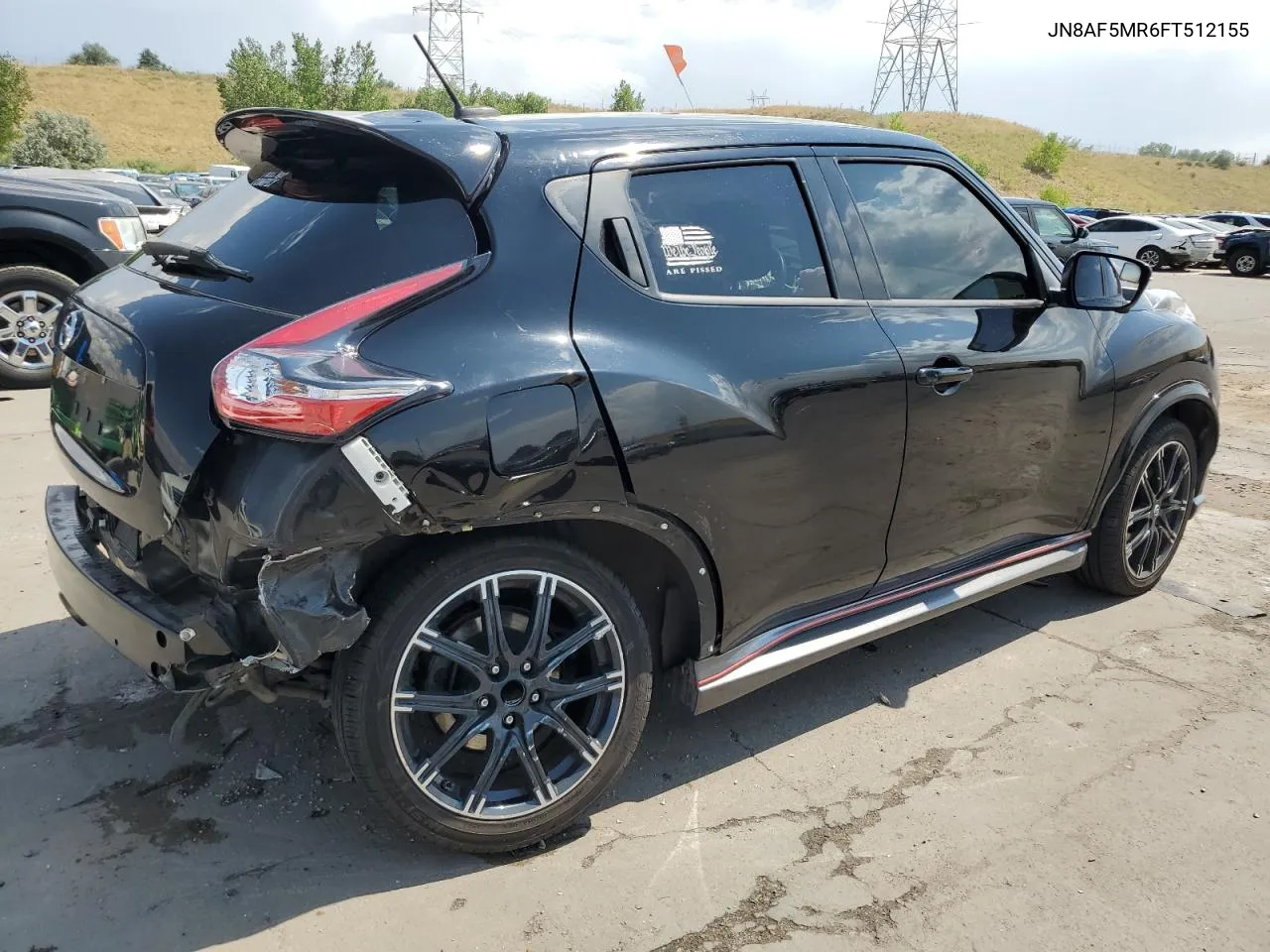 2015 Nissan Juke S VIN: JN8AF5MR6FT512155 Lot: 65980784