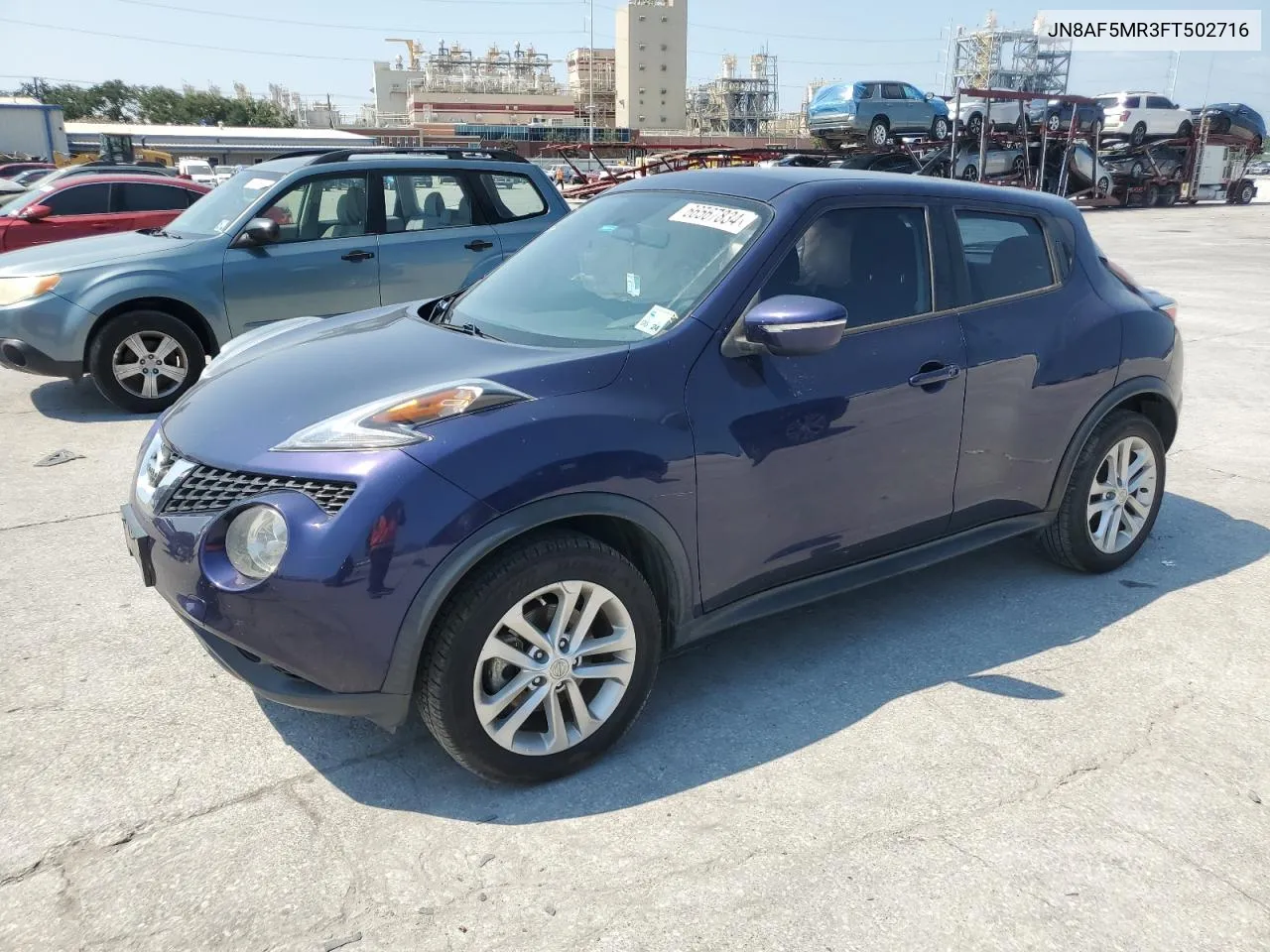 JN8AF5MR3FT502716 2015 Nissan Juke S