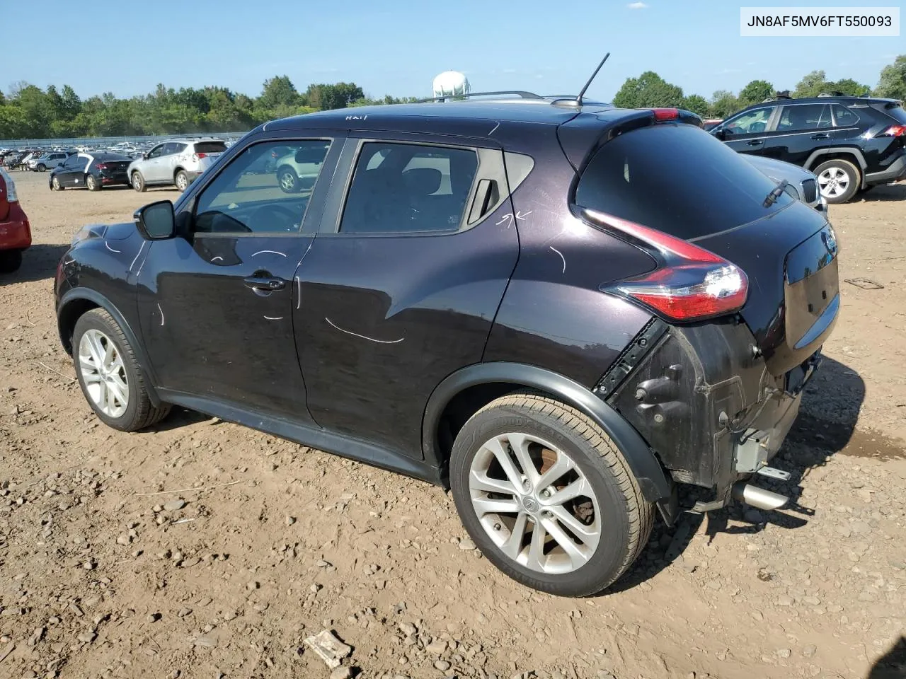 2015 Nissan Juke S VIN: JN8AF5MV6FT550093 Lot: 66984104