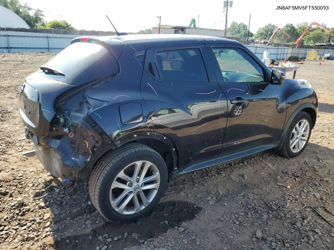 2015 Nissan Juke S VIN: JN8AF5MV6FT550093 Lot: 66984104