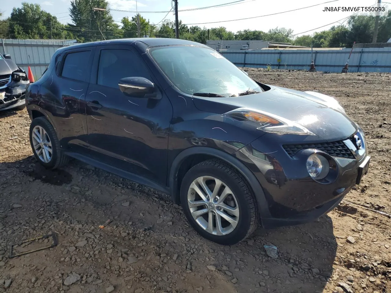 2015 Nissan Juke S VIN: JN8AF5MV6FT550093 Lot: 66984104