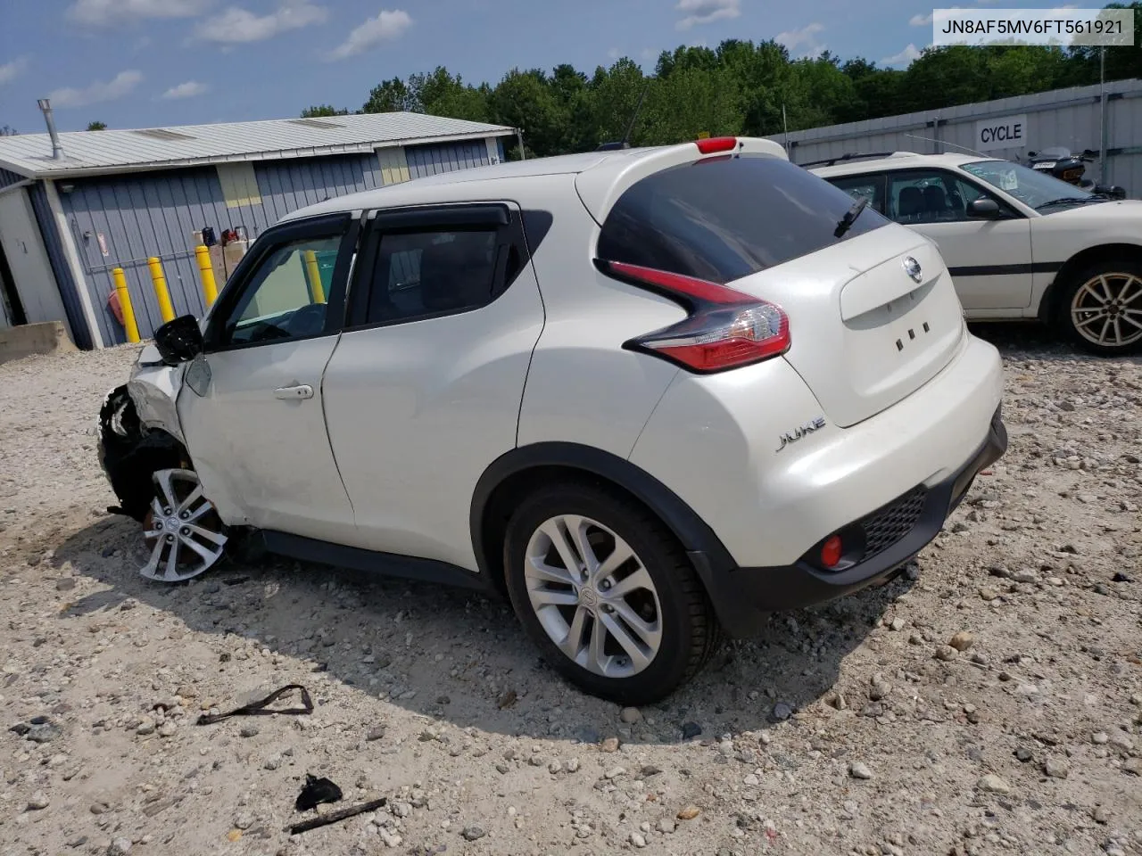 JN8AF5MV6FT561921 2015 Nissan Juke S