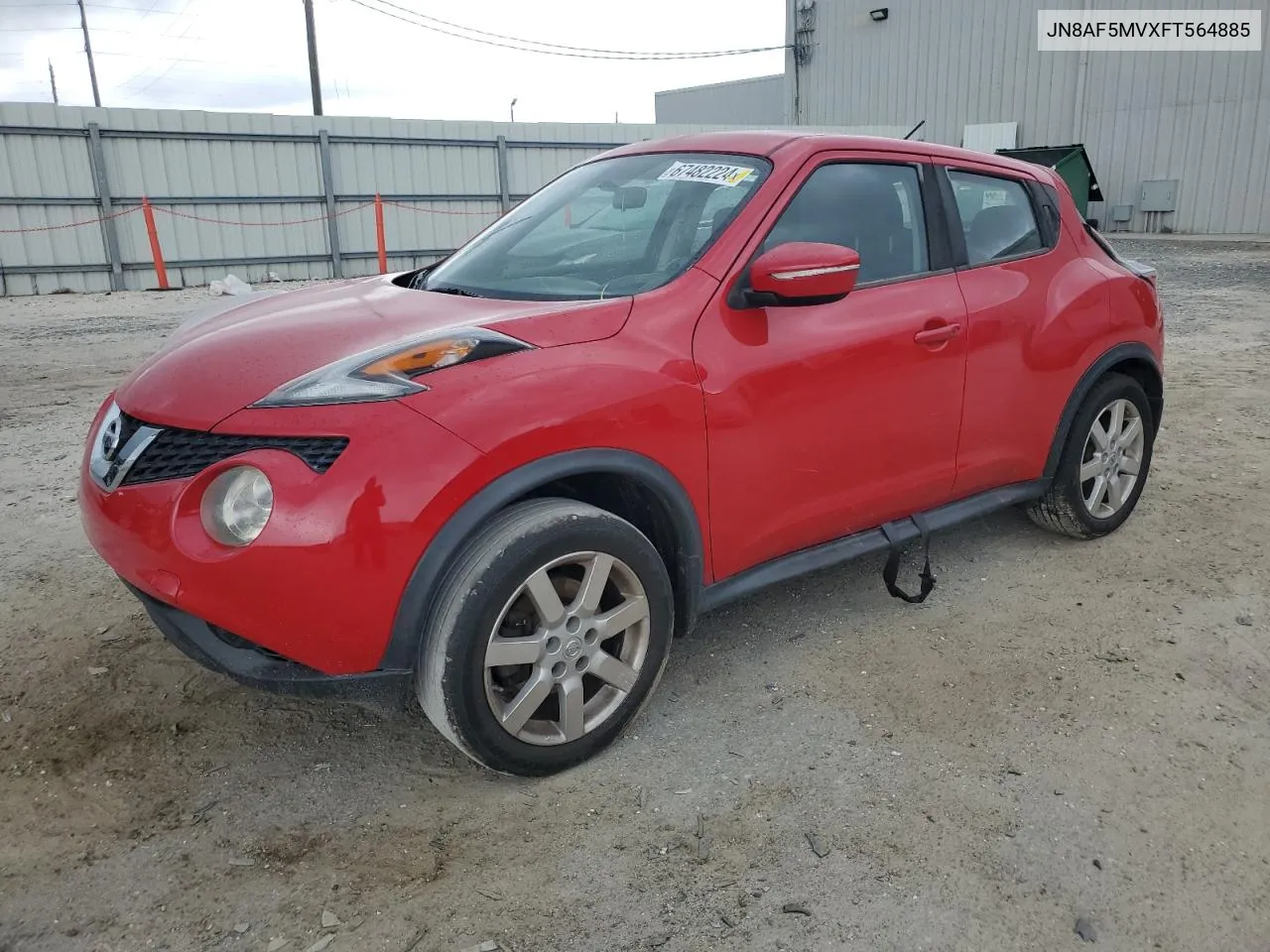 2015 Nissan Juke S VIN: JN8AF5MVXFT564885 Lot: 67482224