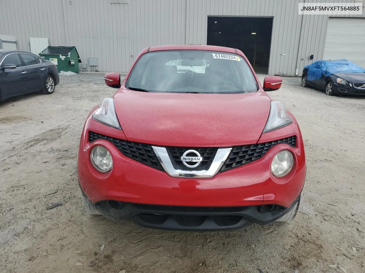 JN8AF5MVXFT564885 2015 Nissan Juke S