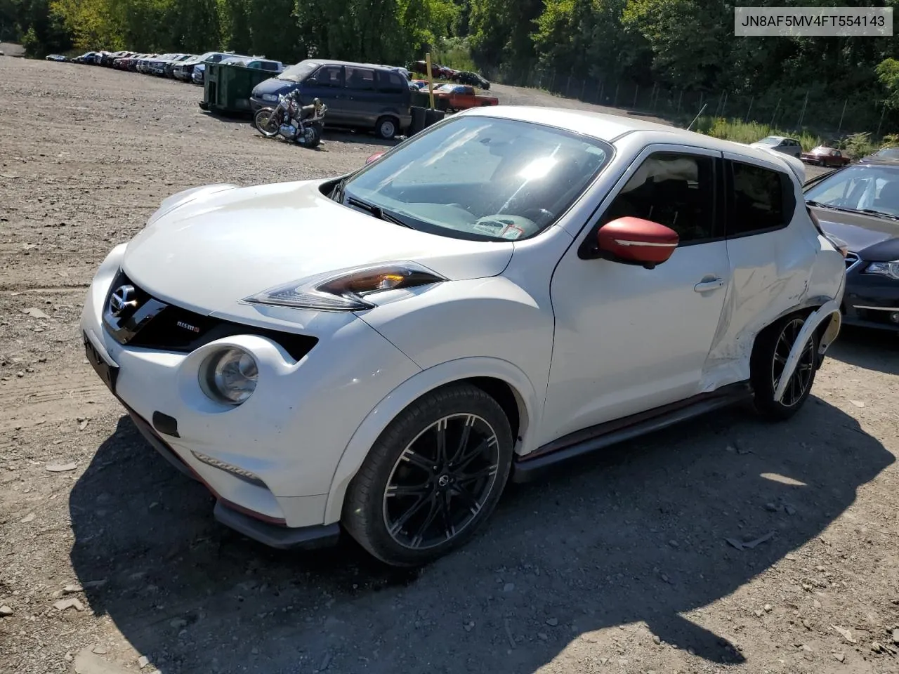 2015 Nissan Juke S VIN: JN8AF5MV4FT554143 Lot: 68491854