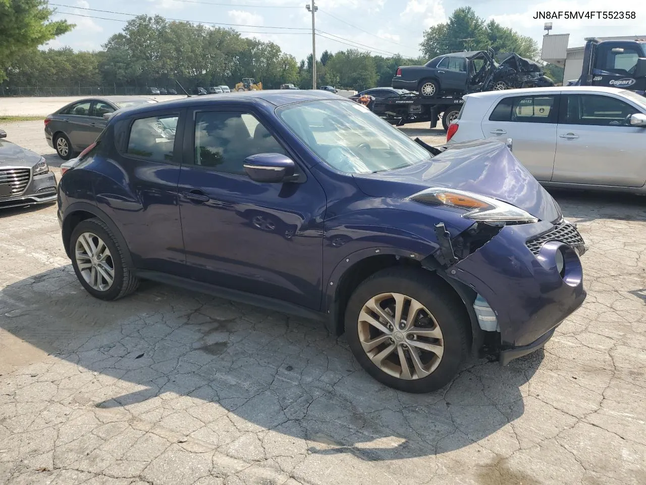 2015 Nissan Juke S VIN: JN8AF5MV4FT552358 Lot: 69122914