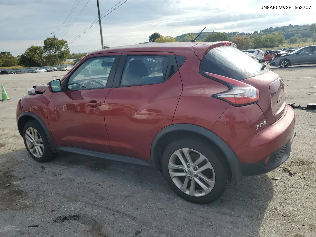 2015 Nissan Juke S VIN: JN8AF5MV3FT563707 Lot: 69894214