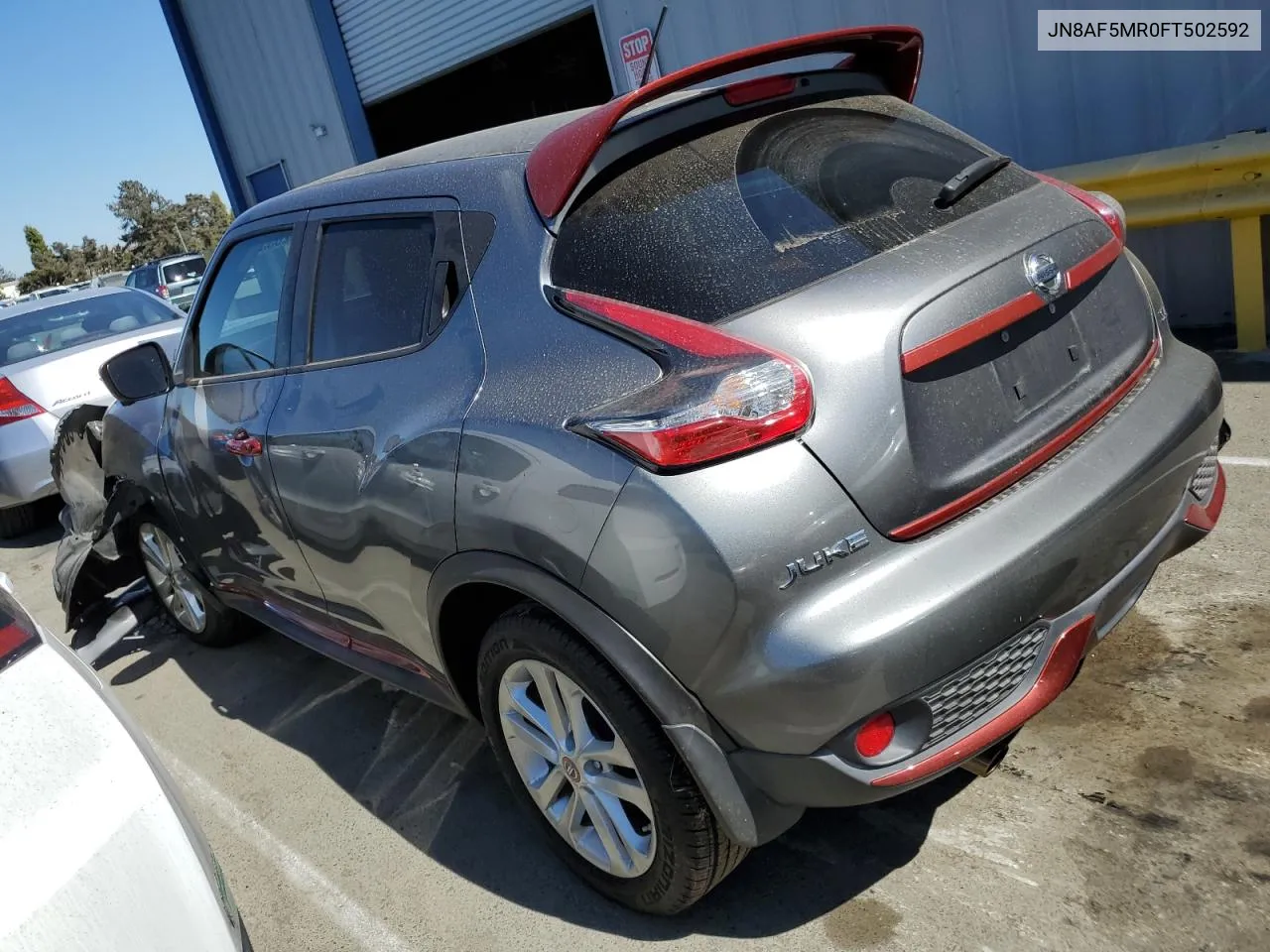 2015 Nissan Juke S VIN: JN8AF5MR0FT502592 Lot: 70326354