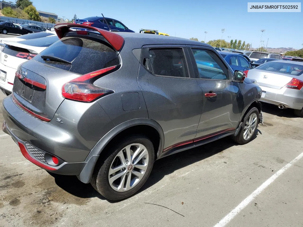 2015 Nissan Juke S VIN: JN8AF5MR0FT502592 Lot: 70326354