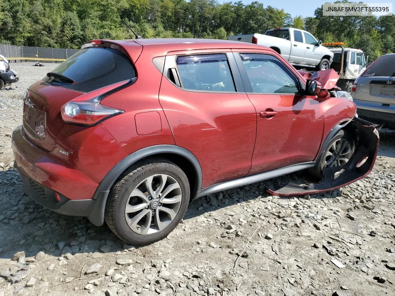 2015 Nissan Juke S VIN: JN8AF5MV3FT555395 Lot: 70569724