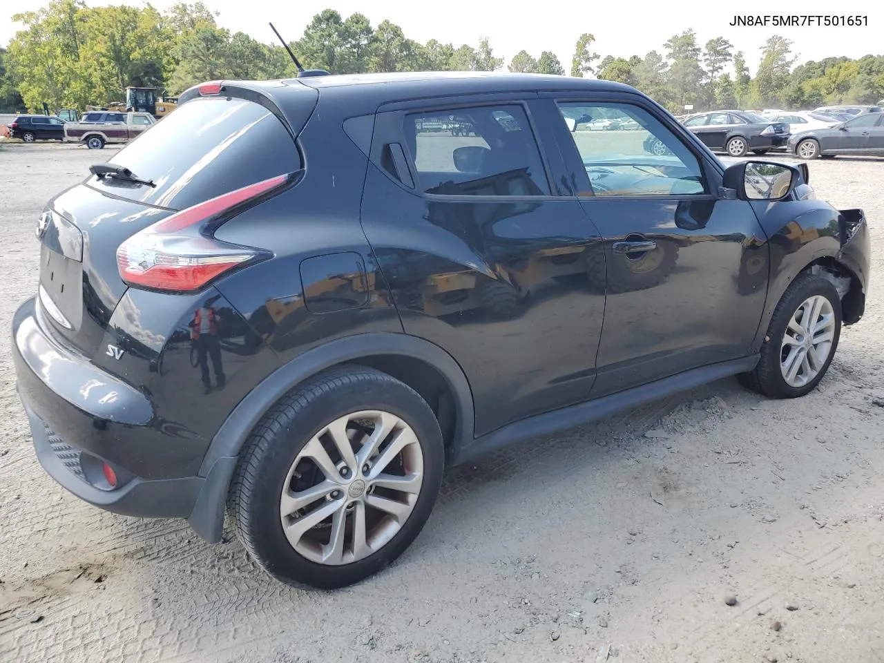 2015 Nissan Juke S VIN: JN8AF5MR7FT501651 Lot: 70770014