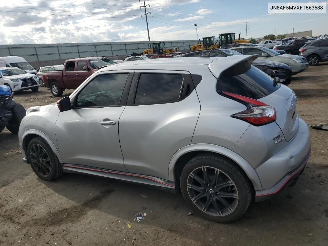 2015 Nissan Juke S VIN: JN8AF5MVXFT563588 Lot: 71088734