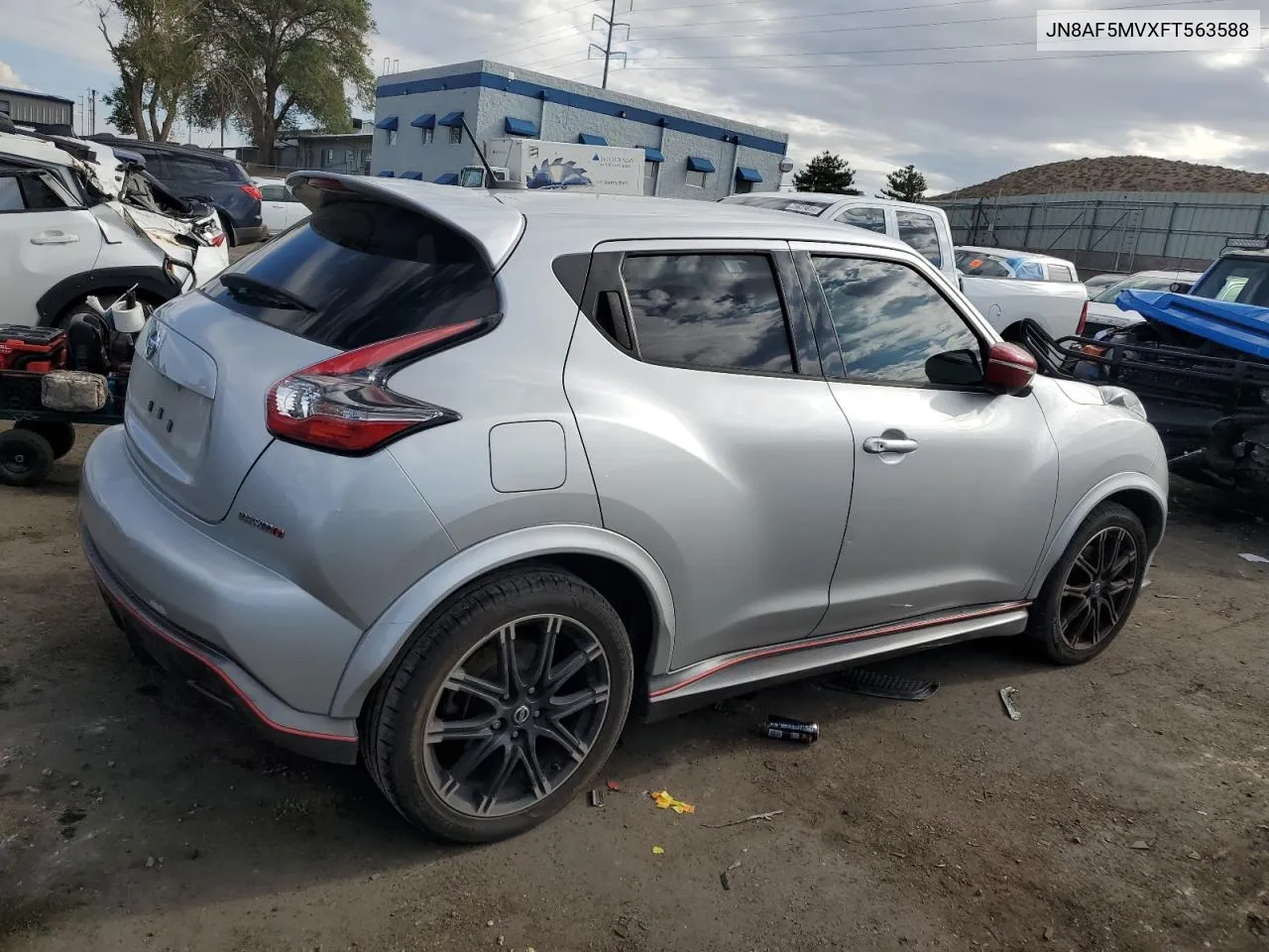 2015 Nissan Juke S VIN: JN8AF5MVXFT563588 Lot: 71088734