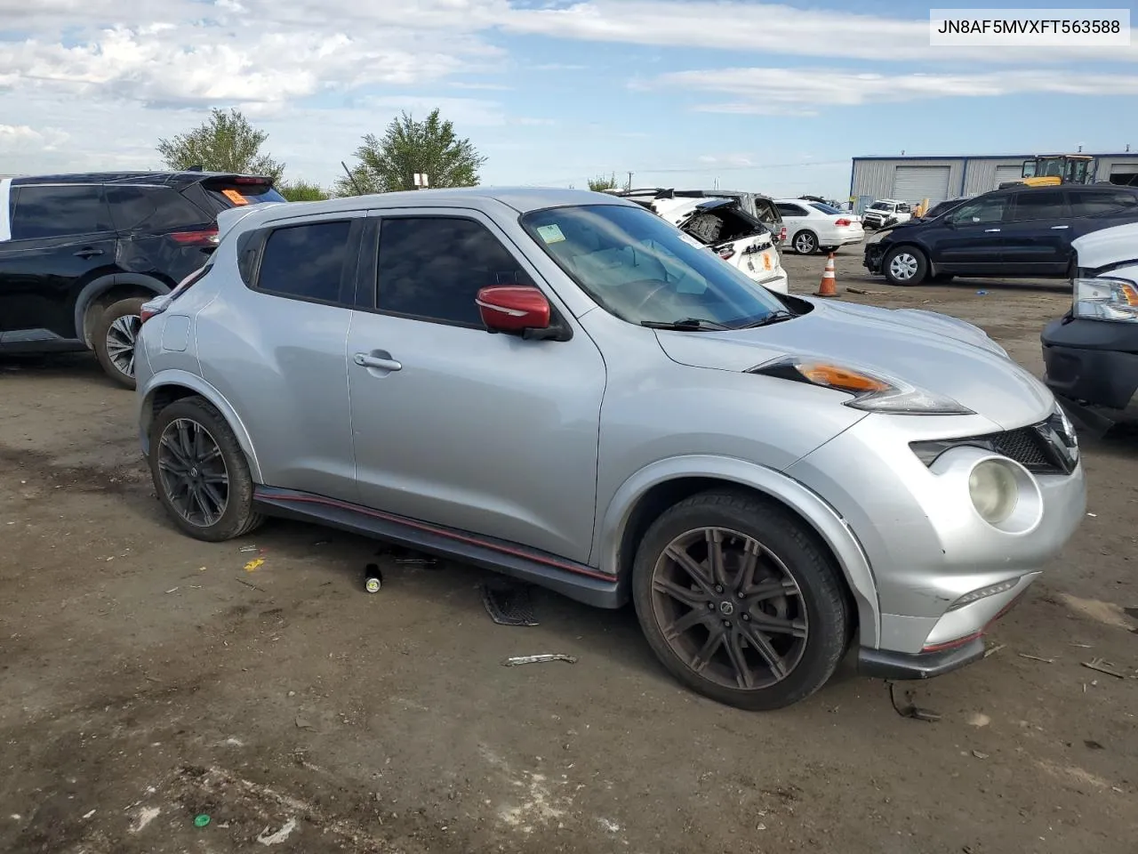 2015 Nissan Juke S VIN: JN8AF5MVXFT563588 Lot: 71088734