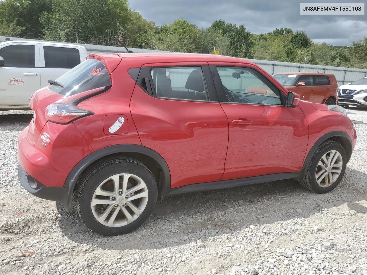 2015 Nissan Juke S VIN: JN8AF5MV4FT550108 Lot: 71476184