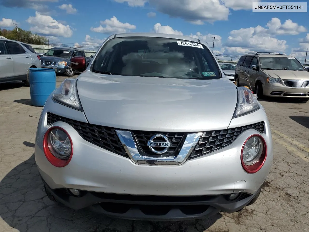 JN8AF5MV0FT554141 2015 Nissan Juke S