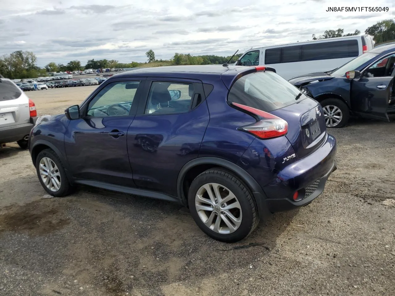 2015 Nissan Juke S VIN: JN8AF5MV1FT565049 Lot: 72736274