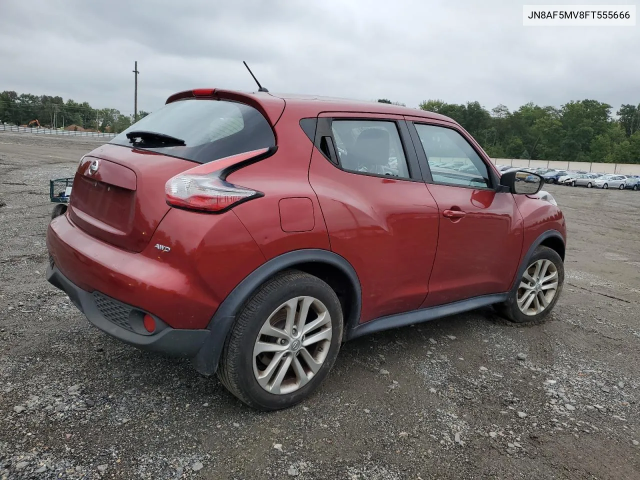 2015 Nissan Juke S VIN: JN8AF5MV8FT555666 Lot: 73054504