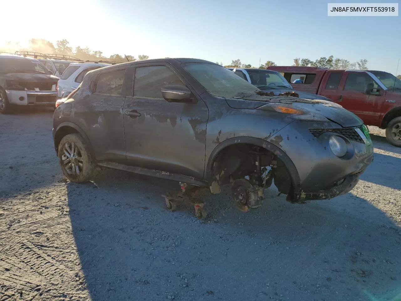 2015 Nissan Juke S VIN: JN8AF5MVXFT553918 Lot: 75307604