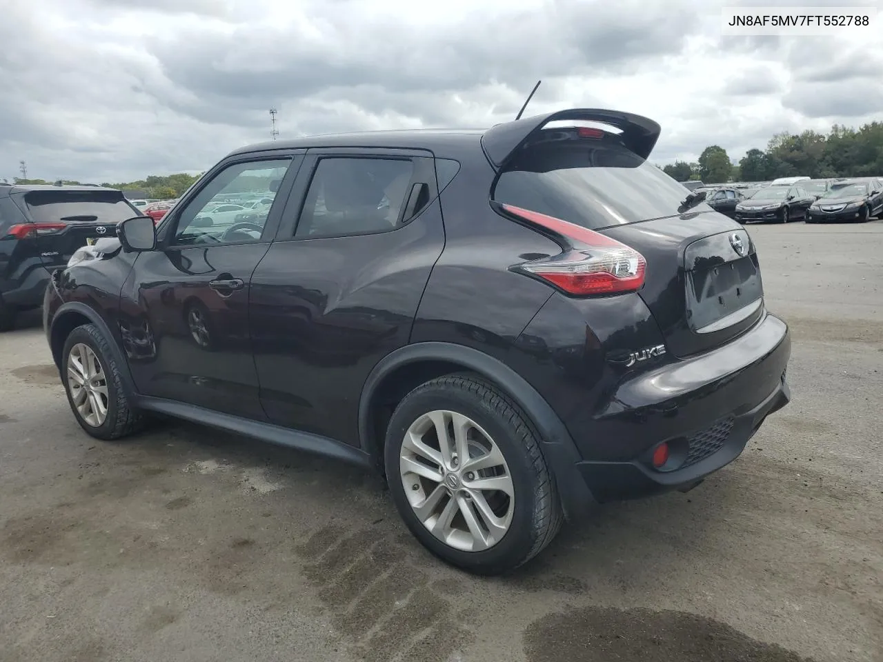 2015 Nissan Juke S VIN: JN8AF5MV7FT552788 Lot: 75537094