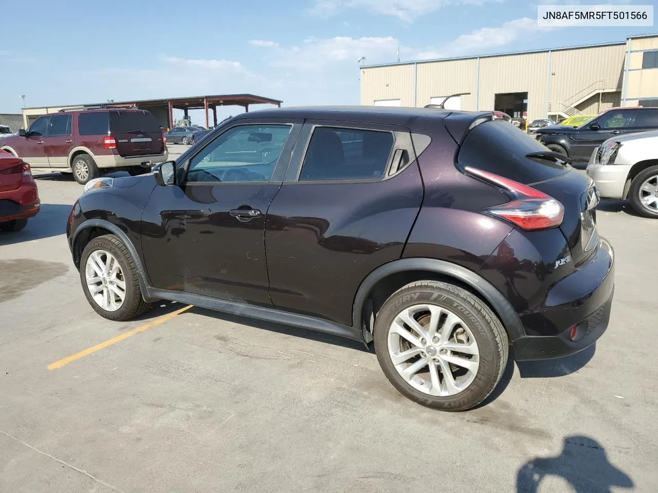 2015 Nissan Juke S VIN: JN8AF5MR5FT501566 Lot: 75566914