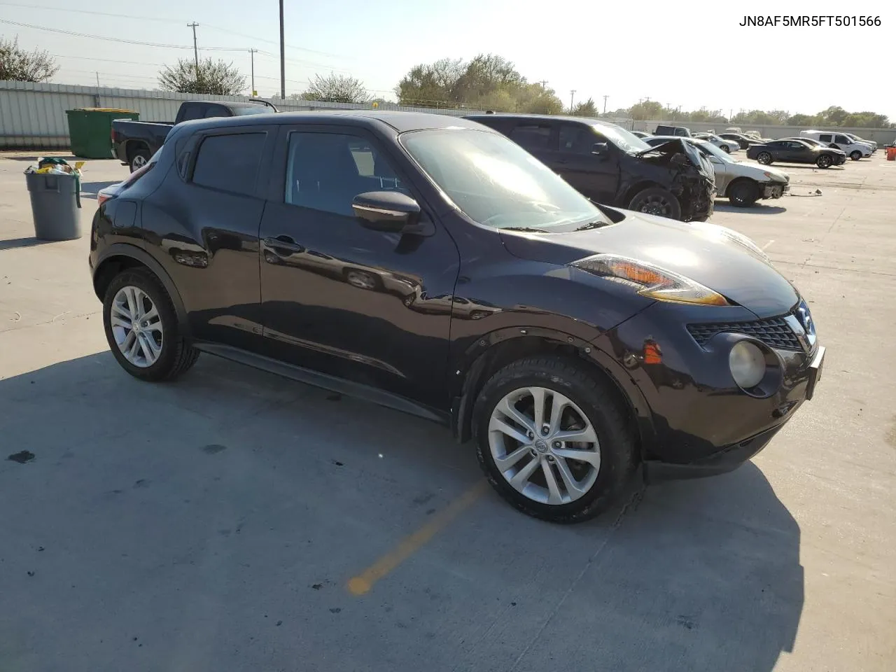 2015 Nissan Juke S VIN: JN8AF5MR5FT501566 Lot: 75566914